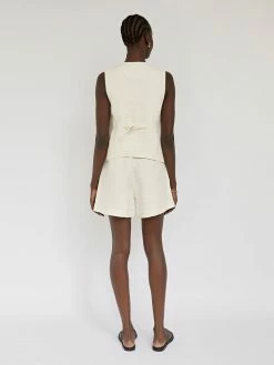 Marle Marion Short 18 Marle Marion Short -UNDONE shop TheUNDONE Marle PercyWaistcoat MarionShort Ivory FB 1024x1024