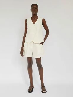 Marle Marion Short 17 Marle Marion Short -UNDONE shop TheUNDONE Marle PercyWaistcoat MarionShort Ivory FF 1024x1024