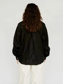 Matin Classic Double Pocket Shirt 12 Matin Classic Double Pocket Shirt -UNDONE shop TheUNDONE Matin ClassicDoublePocketShirt Black CB 1024x1024