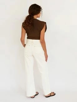 Matteau Boat Neck Tee -UNDONE shop TheUNDONE Matteau BoatNeckTee Cacao FB 1024x1024