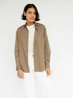 Matteau Classic Pocket Shirt 22 Matteau Classic Pocket Shirt -UNDONE shop TheUNDONE Matteau ClassicPocketShirt Stone C 1024x1024