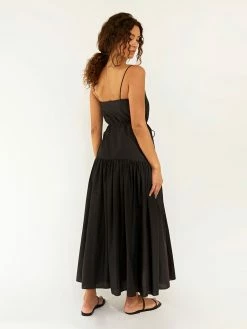 Matteau Drop Waist Sundress -UNDONE shop TheUNDONE Matteau DropWaistSundress Black FB2 1024x1024