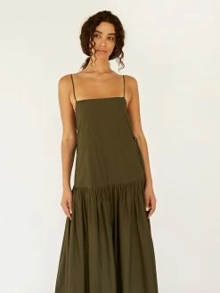 Matteau Drop Waist Sundress 15 Matteau Drop Waist Sundress -UNDONE shop TheUNDONE Matteau DropWaistSundress Cypress C 1024x1024