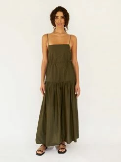 Matteau Drop Waist Sundress 11 Matteau Drop Waist Sundress -UNDONE shop TheUNDONE Matteau DropWaistSundress Cypress FF2 1024x1024