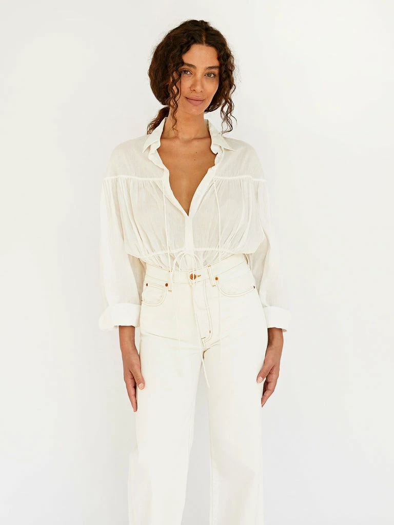 Matteau Embroidered Drawcord Tunic 7 Matteau Embroidered Drawcord Tunic - Image 5