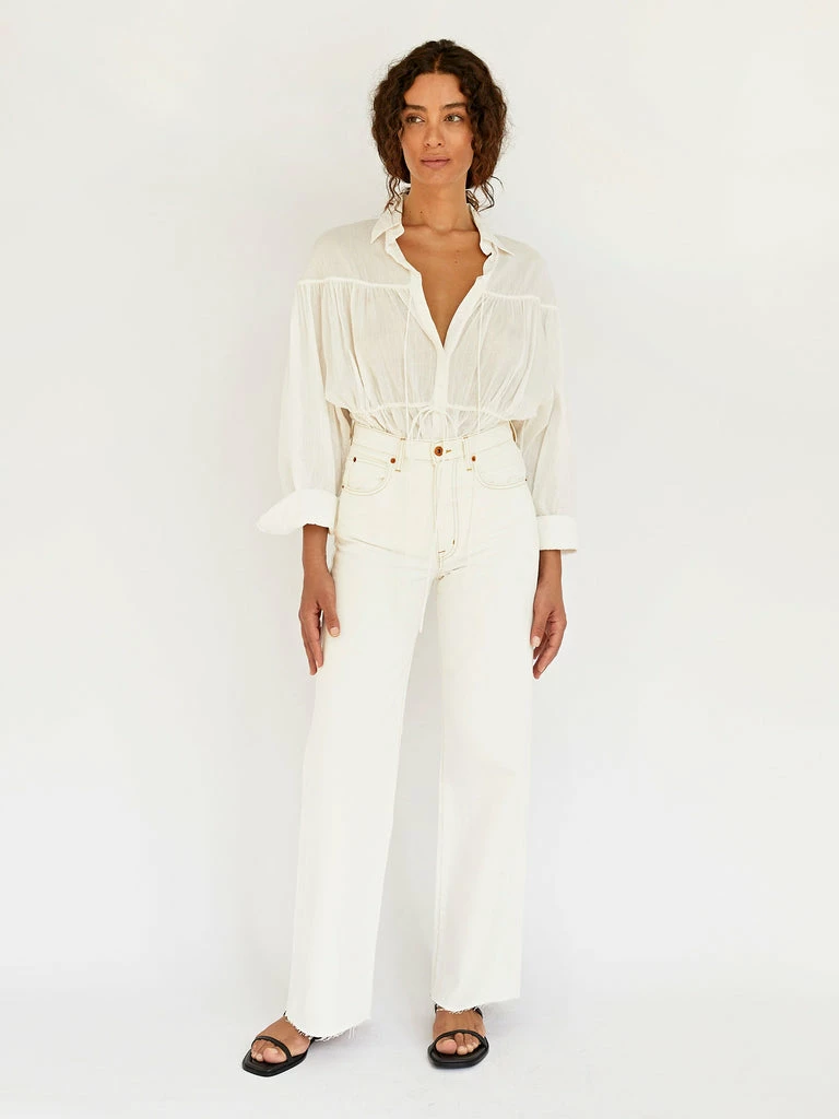 Matteau Embroidered Drawcord Tunic 8 Matteau Embroidered Drawcord Tunic - Image 6