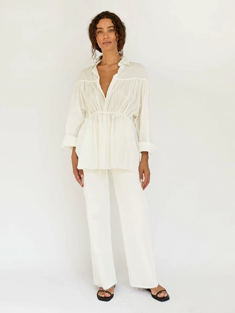 Matteau Embroidered Drawcord Tunic 5 Matteau Embroidered Drawcord Tunic - Image 3