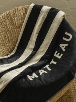 Matteau Jacquard Towel 8 Matteau Jacquard Towel -UNDONE shop TheUNDONE Matteau Jacquard Towel Black E 1024x1024 1