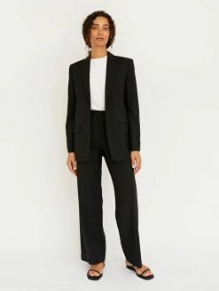 Matteau Relaxed Tailored Blazer 12 Matteau Relaxed Tailored Blazer -UNDONE shop TheUNDONE Matteau RelaxedTailoredBlazer RelaxedTailoredTrouser Black FF 1024x1024