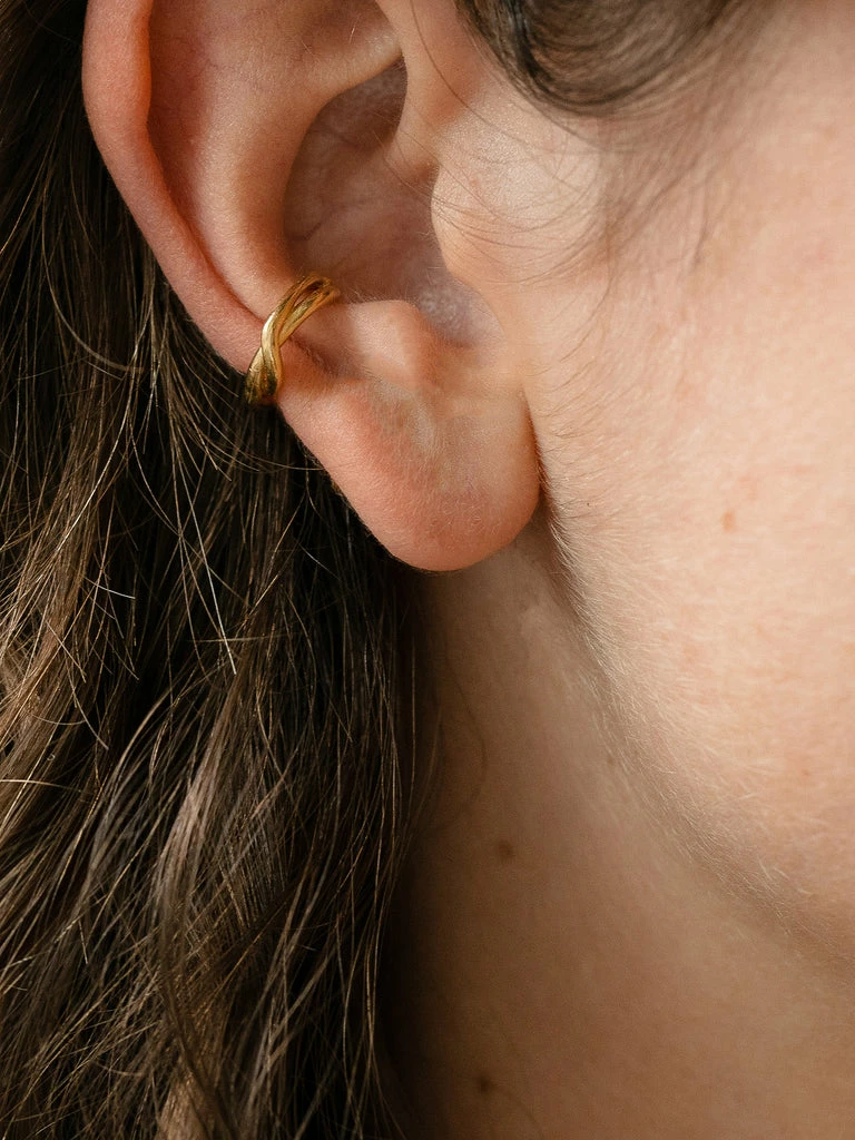 Released From Love Classic Twisted Ear Cuff 001 4 Released From Love Classic Twisted Ear Cuff 001 - Image 2