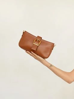 Rylan Soft Baguette Bag 15 Rylan Soft Baguette Bag -UNDONE shop TheUNDONE Rylan Soft Baguette with Buckle Cognac C ba71855b 363f 48d2 9e9a cd922a121eaf 1024x1024