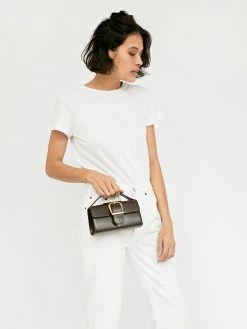 Rylan Mini Satchel With Flat Handle -UNDONE shop TheUNDONE Rylan MiniSatchel Cacao FF2 1024x1024