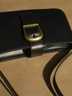 Rylan Soft Baguette Bag -UNDONE shop TheUNDONE Rylan Soft Baguette Bag Black E2 1024x1024