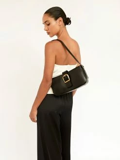 Rylan Soft Baguette Bag -UNDONE shop TheUNDONE Rylan SoftBaguetteBag Black FF2 1024x1024 2