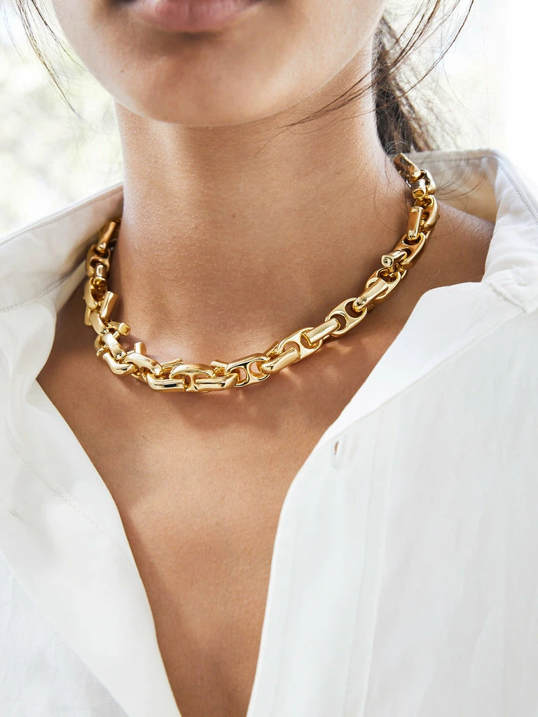 Rylan Link Statement Necklace 4 Rylan Link Statement Necklace - Image 2