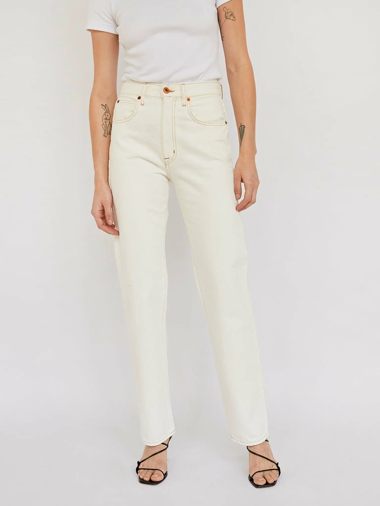 SLVRLAKE London High Rise Straight Leg Jean 5 SLVRLAKE London High Rise Straight Leg Jean - Image 3