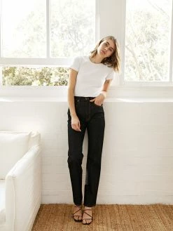 SLVRLAKE London High Rise Straight Leg Jean -UNDONE shop TheUNDONE Slvrlake LondonJean EmptySky E 1024x1024 1