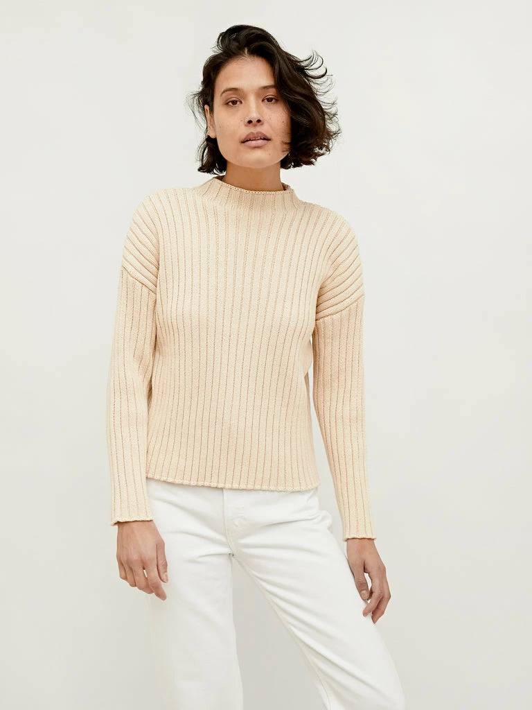 St. Agni Cotton Rib Knit Jumper 4 St. Agni Cotton Rib Knit Jumper - Image 2