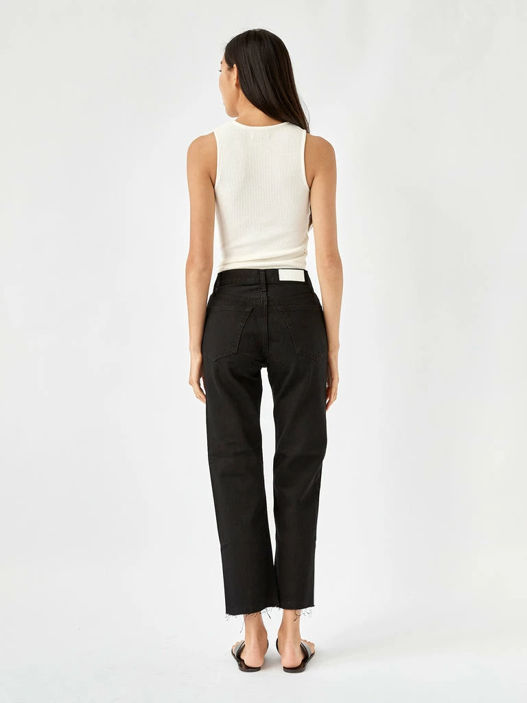 RE/DONE High Rise Stove Pipe Straight Leg Jean 6 RE/DONE High Rise Stove Pipe Straight Leg Jean - Image 4