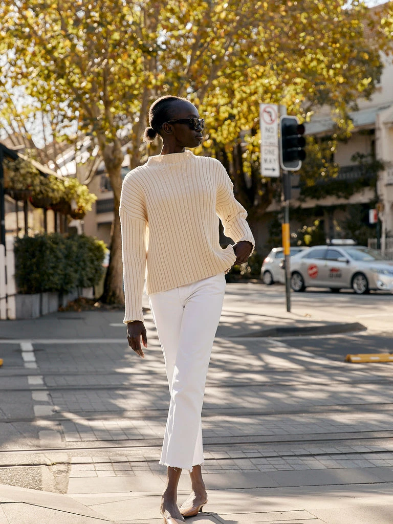 St. Agni Cotton Rib Knit Jumper 9 St. Agni Cotton Rib Knit Jumper - Image 7