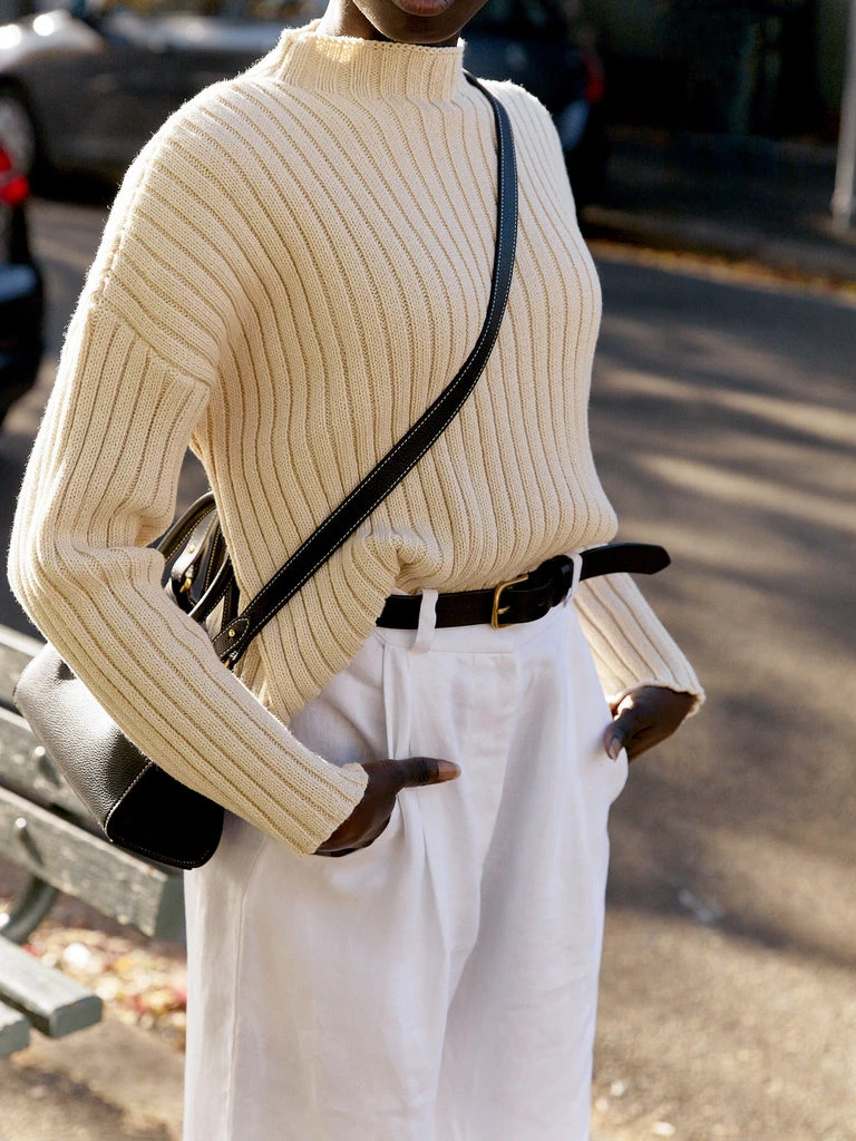 St. Agni Cotton Rib Knit Jumper 7 St. Agni Cotton Rib Knit Jumper - Image 5