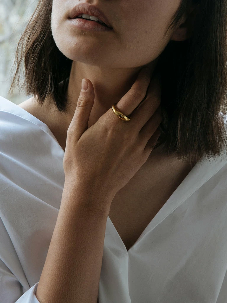 All Blues Fat Snake Polished Ring 4 All Blues Fat Snake Polished Ring - Image 2