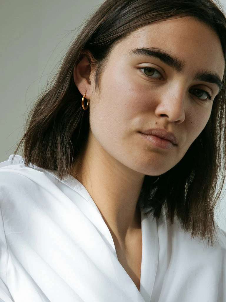 All Blues Hungry Baby Snake Polished Earrings 4 All Blues Hungry Baby Snake Polished Earrings - Image 2