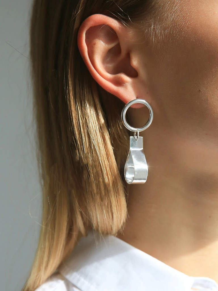 Sara Robertsson Round + Drop Earrings 4 Sara Robertsson Round + Drop Earrings - Image 2